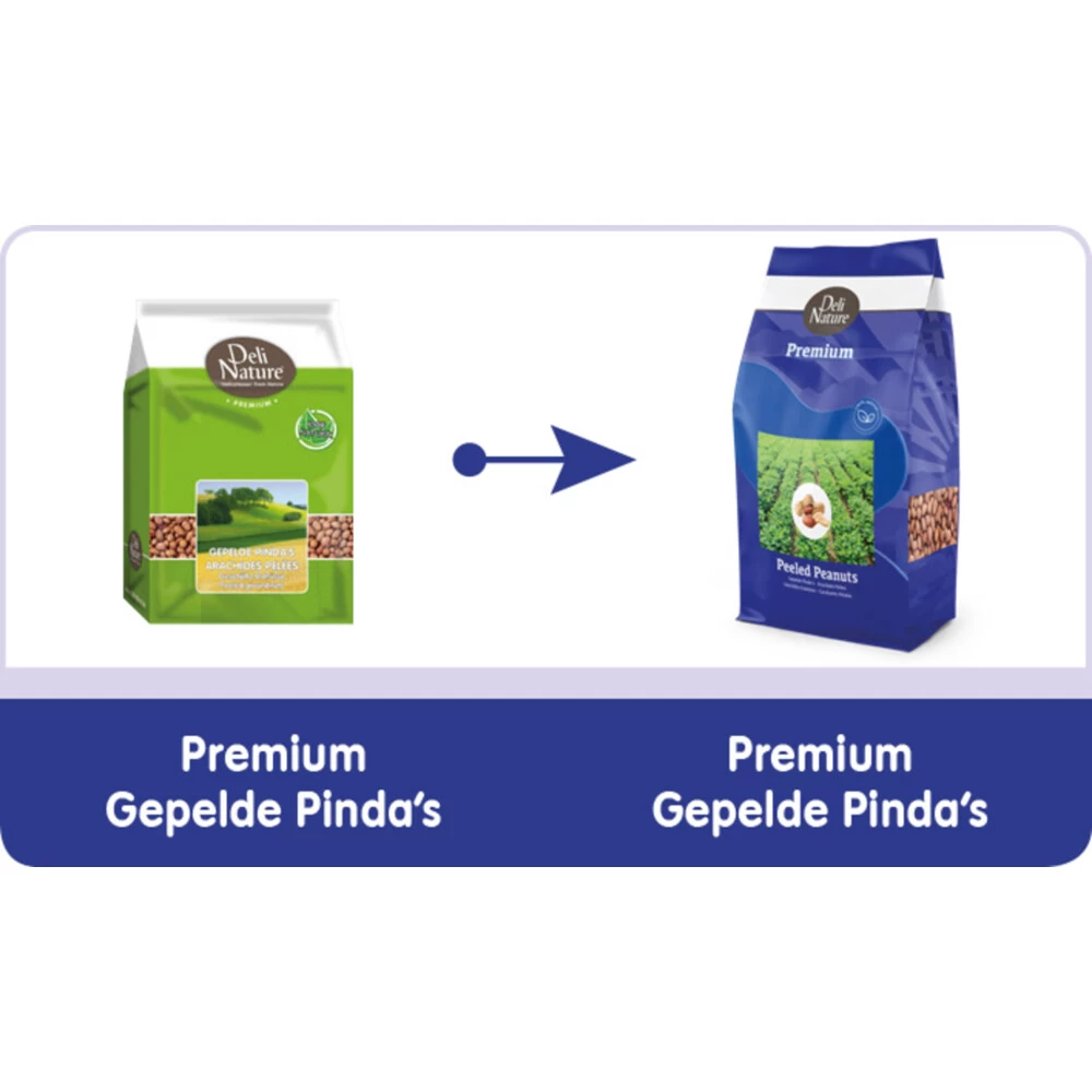 Deli Nature Gepelde Pindau0027s 2 Deli Nature Gepelde Pindau0027s - Afbeelding 2