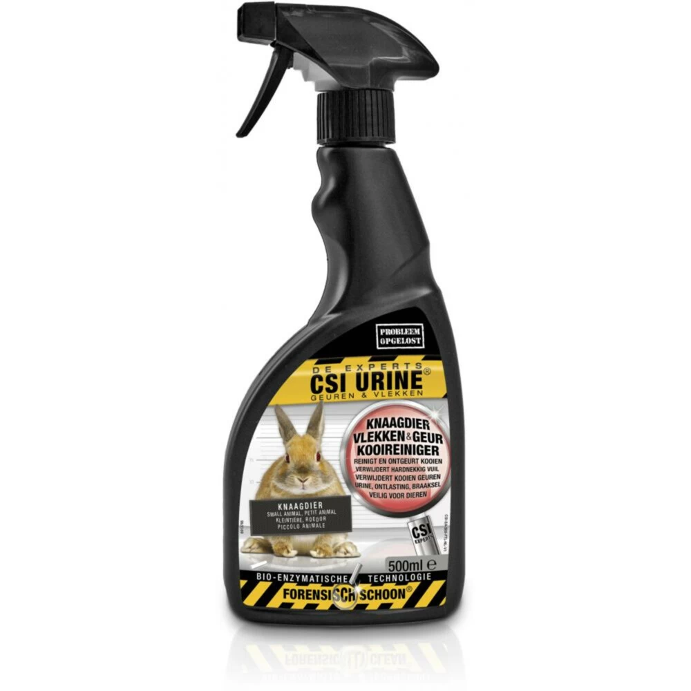 CSI Urine Spray Kooireiniger 1 CSI Urine Spray Kooireiniger