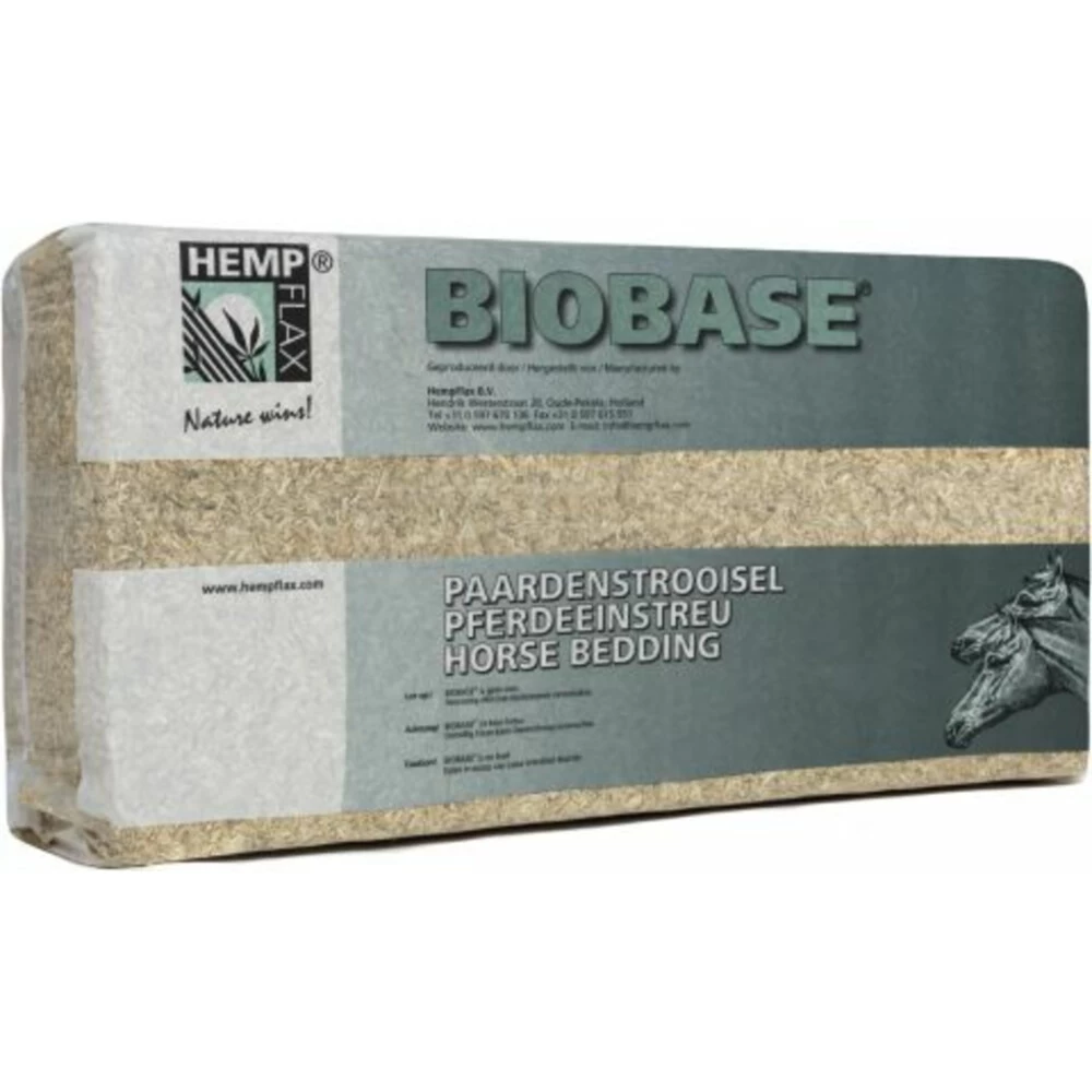 Hempflax Paardenstrooisel Biobase 2 Hempflax Paardenstrooisel Biobase - Afbeelding 2