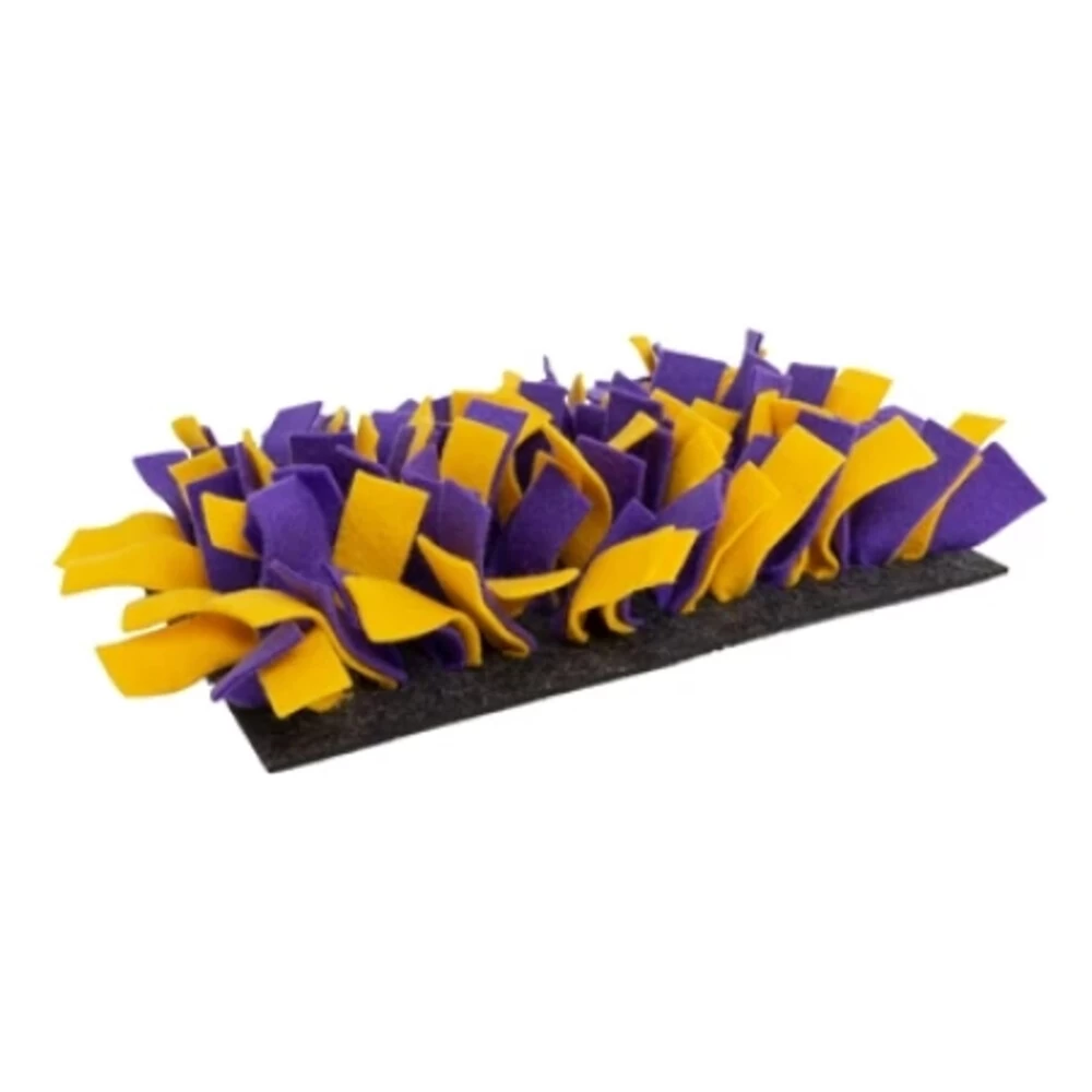 Bunny Nature Snuffelmat Vilt Paars - Geel 1 Bunny Nature Snuffelmat Vilt Paars - Geel