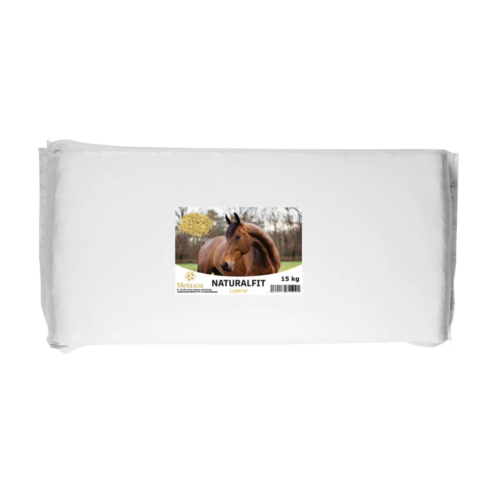 Metazoa NaturalFit Luzerne Paardenvoer 1 Metazoa NaturalFit Luzerne Paardenvoer