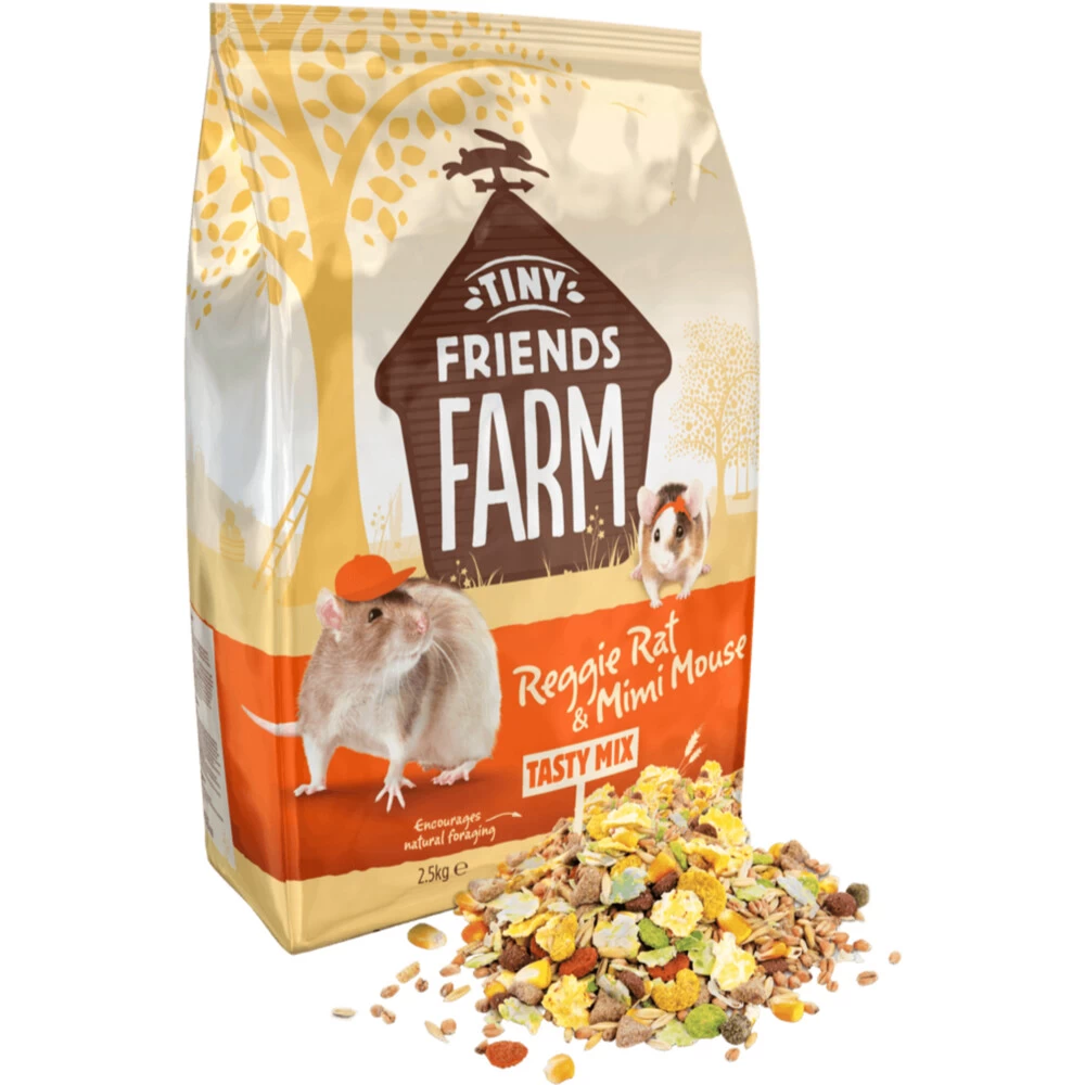 Tiny Friends Farm Reggie Rat & Mimi Mouse 2 Tiny Friends Farm Reggie Rat & Mimi Mouse - Afbeelding 2