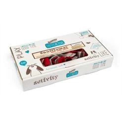 Bunny Nature Snuffelmat Vilt Rood - Grijs